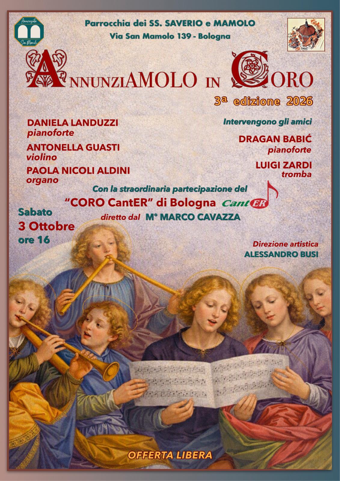 Terza Edizione di “Annunziamolo in&nbsp;Coro”!